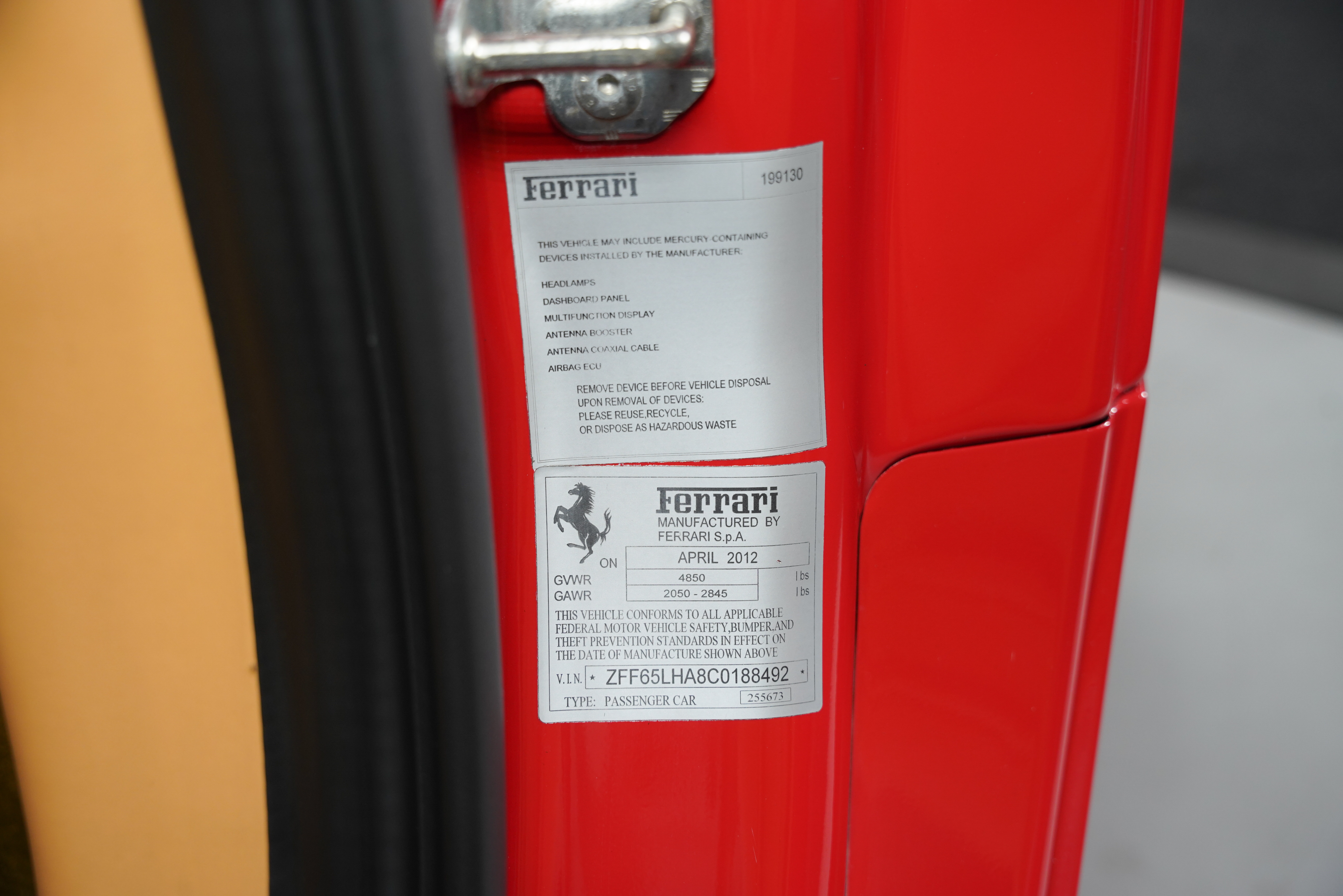 2012 Ferrari California Base - Photo 42